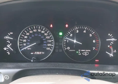 2004 Lexus Lx 470 from USA, damaged, VIN JTJHT00W743542910